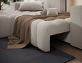 Coltar extensibil stanga 4 locuri ELTAP, Bon-225, Bonett, 250x175x92 cm, lemn/poliester, bej inchis