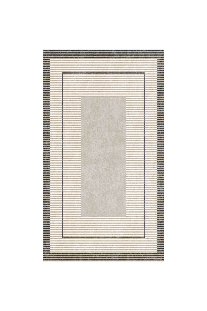 Covor, DC-7218-YOLLUK-9, 80x300 cm, Poliester, Gri — imaginea 2