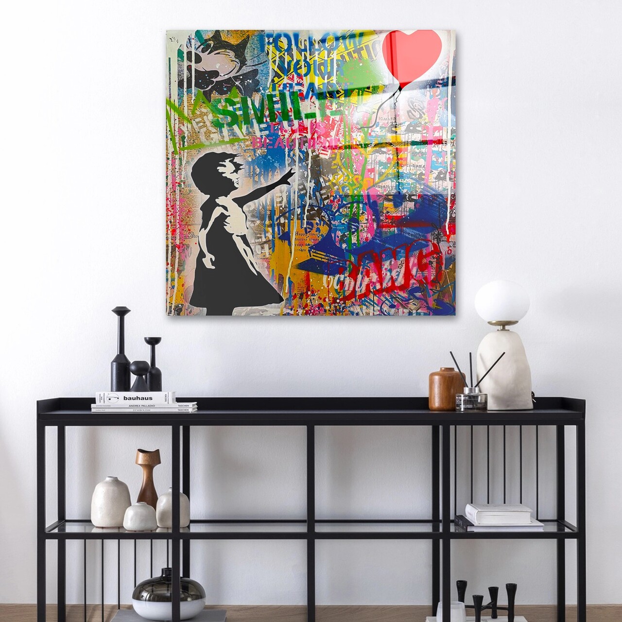 Tablou decorativ, CAM4124_7070, Dimensiune: 70 x 70 cm, Multicolor - view 4