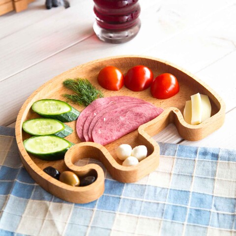 Platou pentru servire up00372, forsberg, 23.5x21x2 cm, lemn