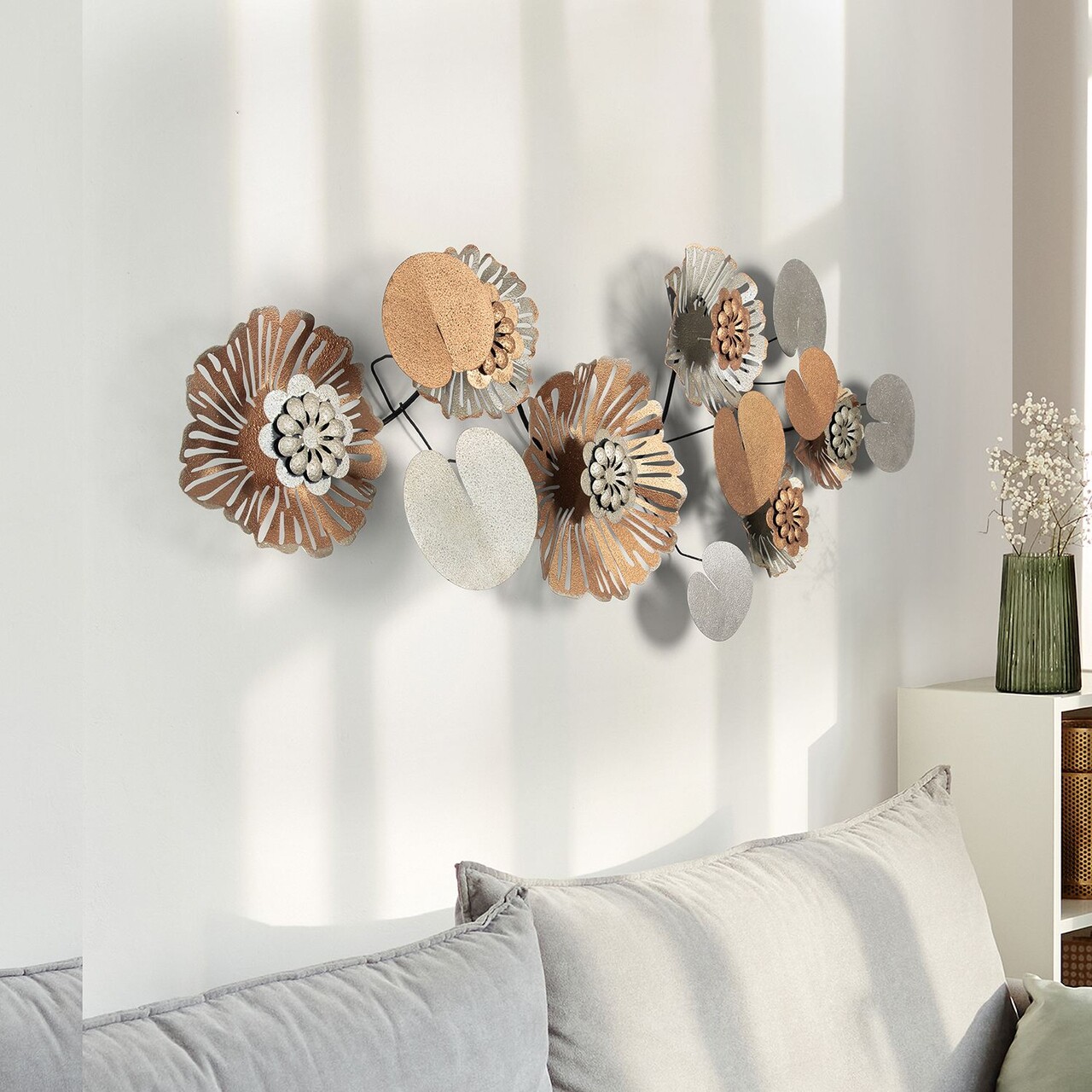 Decoratiune de perete, Belleza, Dimensiuni: 111 x 9 x 47 cm, Multicolor - view 2