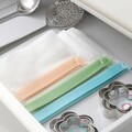 Set 6 pungi ziplock reutilizabile InnovaGoods Bags Zags, 25/20/15.5 cm