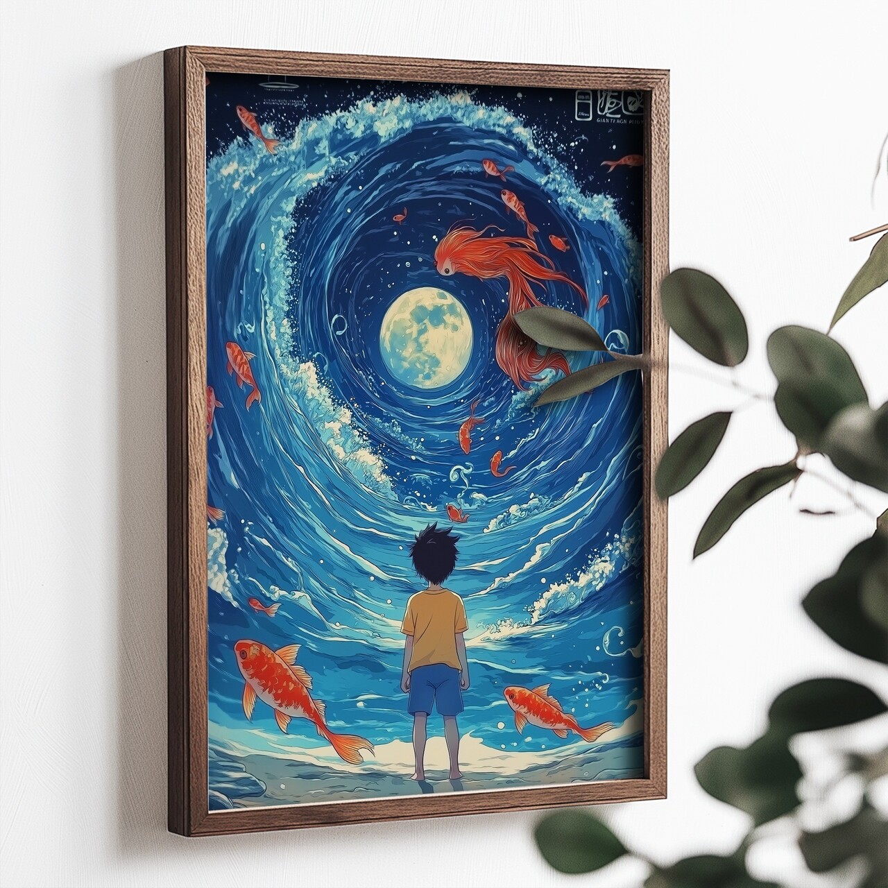 Tablou decorativ, TUN109-L, Lemn, Multicolor - view 3
