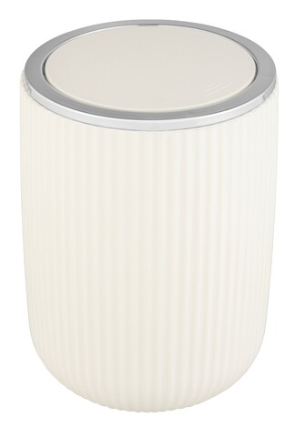 Cos de gunoi, wenko, agropoli s, 2 l, 14.5 x 20 x 14.5 cm, plastic, crem