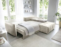 Coltar extensibil dreapta 4 locuri ELTAP, RT-18MAN, Campo, 265x196x88 cm, lemn/poliester, bej