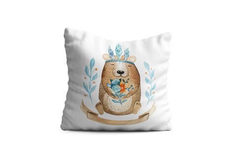 Perna decorativa mills, oyo kids, 43x43 cm, poliester, multicolor