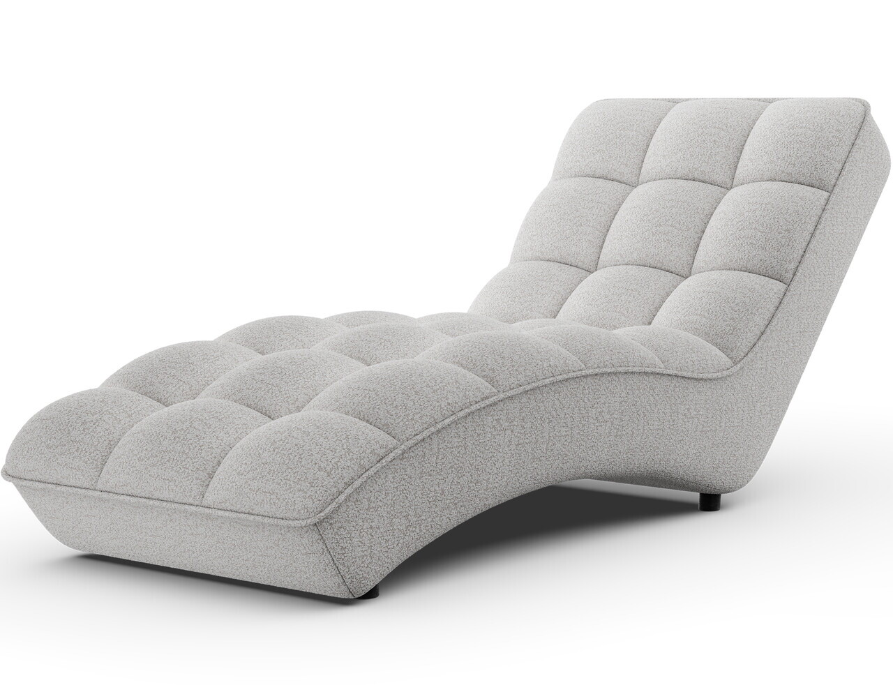 Sezlong living ELTAP, LOR-01ROY, Loren, 170x85x85 cm, poliester, alb - view 4
