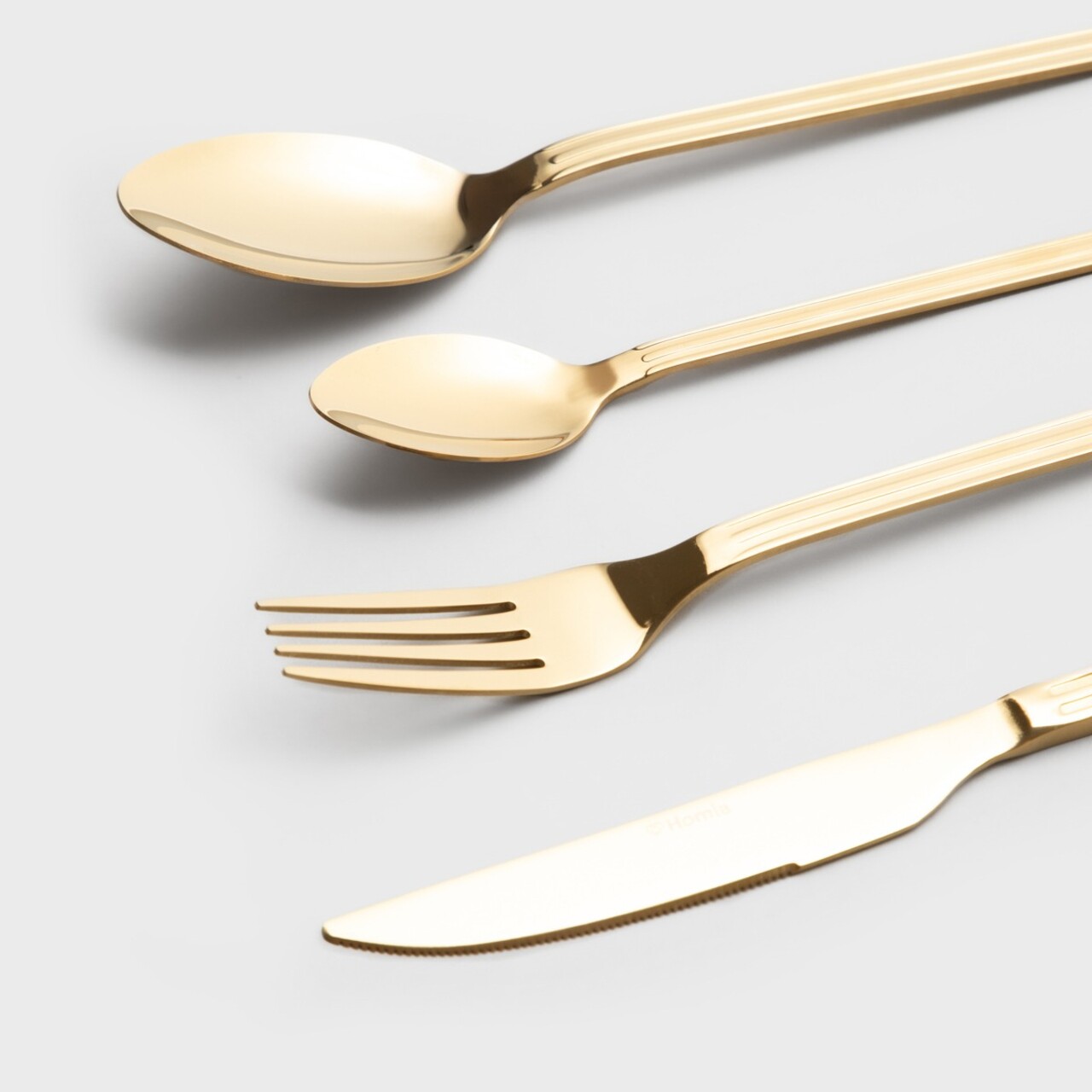 Set tacamuri 16 piese Roots, Homla, inox, auriu - view 2