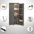 Dulap multifunctional, Comforty, Guzzo, Antracit