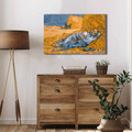Tablou decorativ, 4570VANGOGH062, Canvas, Lemn, Multicolor