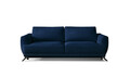 Canapea extensibila 3 locuri ELTAP, Meg11, Megis, 242x95x90 cm, lemn/poliester, albastru inchis