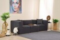 Canapea 3 locuri, Atelier del Sofa, 613LFS1110, Antracit