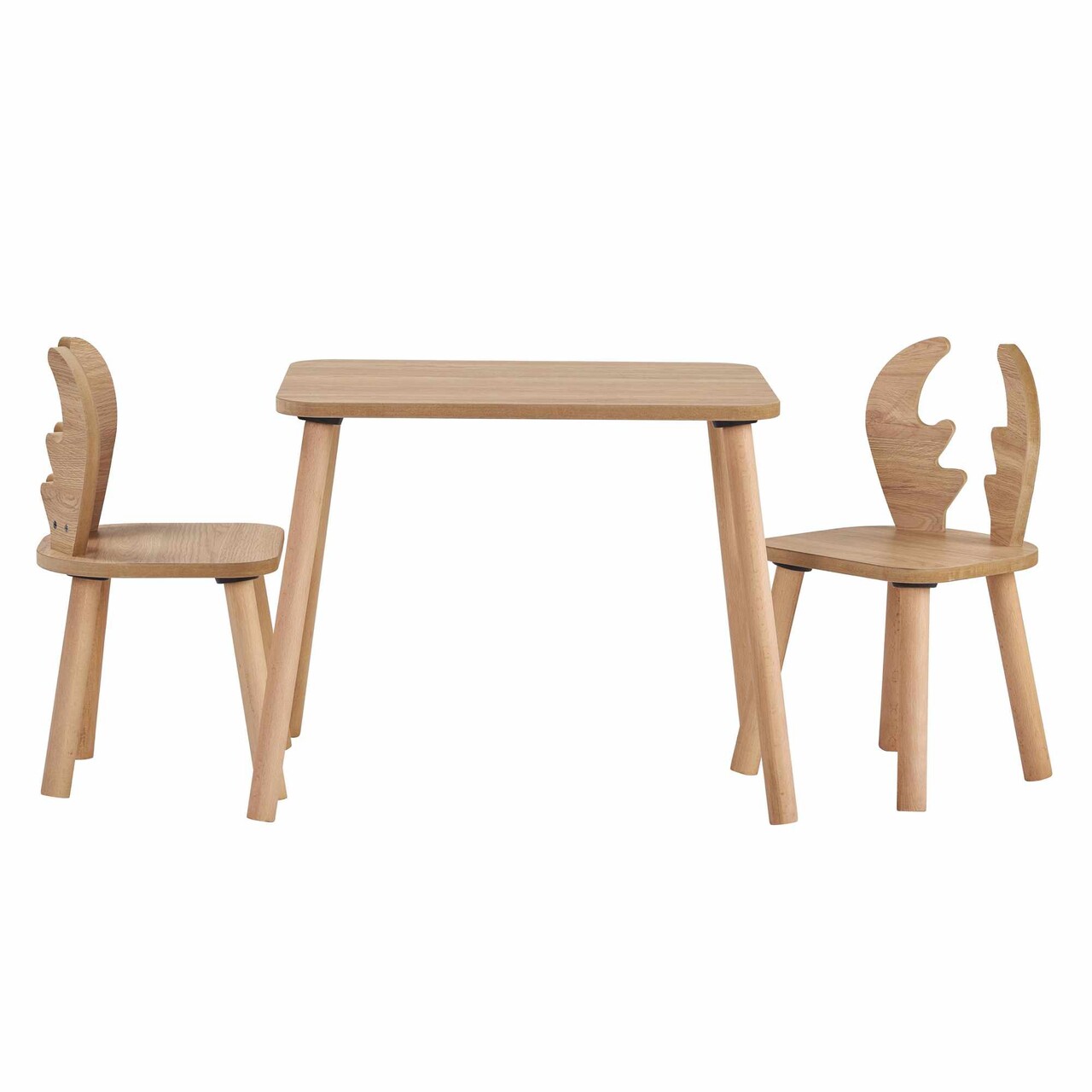 Set masa si scaun pentru copii, Hanah Home, Geyik, Maro - imagine 2