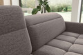 Coltar extensibil stanga 3 locuri ELTAP, LT-20AS, Barea, 208x160x100 cm, lemn/poliester, maro deschis