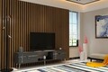 Comoda TV, Olivia, Line, Antracit / Argintiu