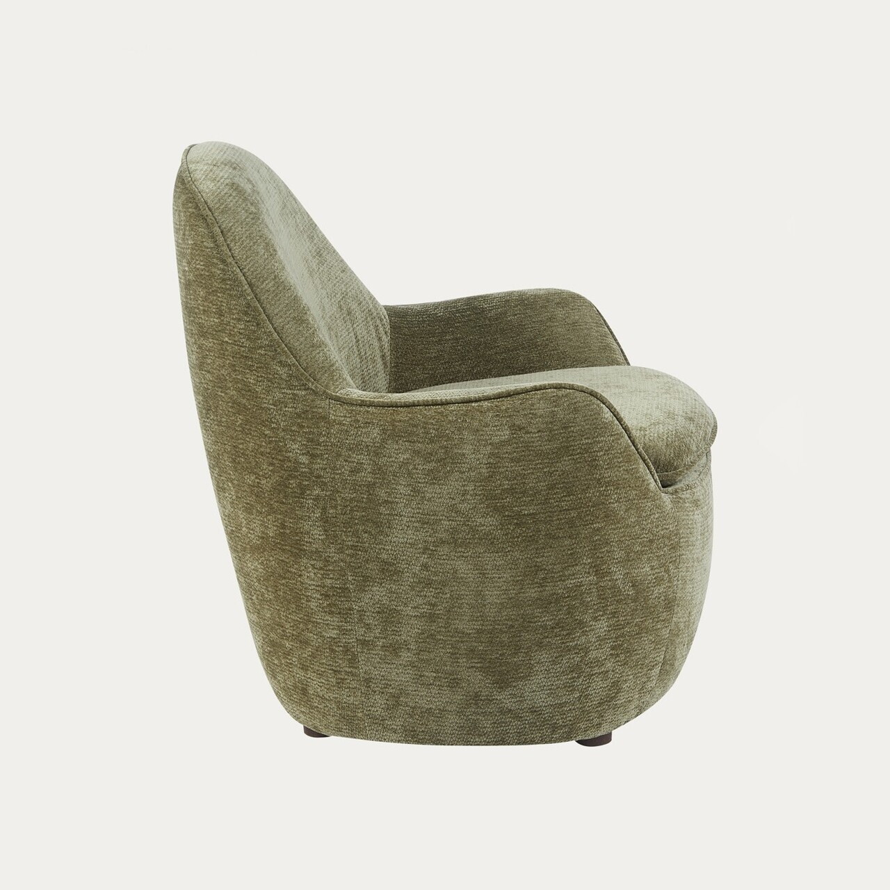 Fotoliu Sofiero, Homla, 74.5x72.5x75.5 cm, metal/poliester, verde olive — imaginea 3