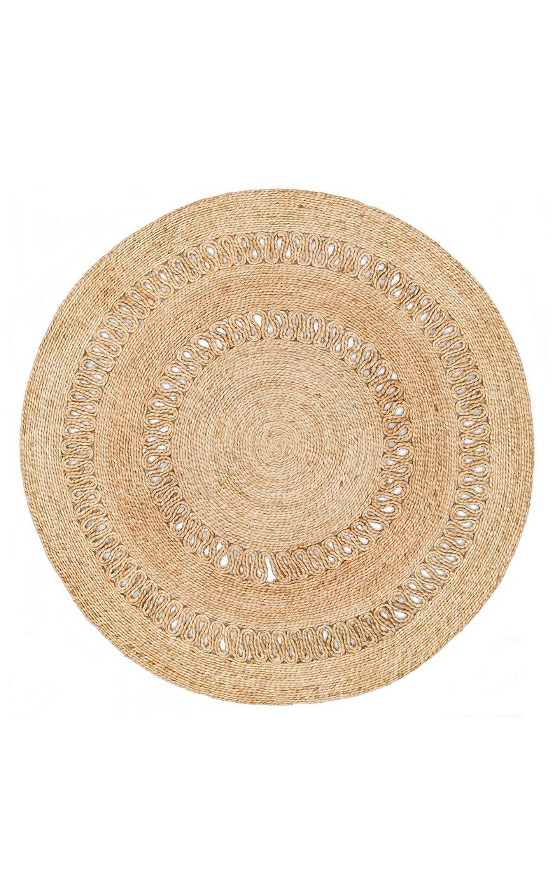 Covor, Ca-112 Natural Xw, 150x150 cm, Iuta, Bej - 2 | YEO