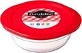Vas de copt termorezistent cu capac, Ocuisine, 350 ml, sticla