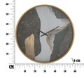 Ceas de perete Art, Mauro Ferretti, Ø 60 cm, fier, multicolor