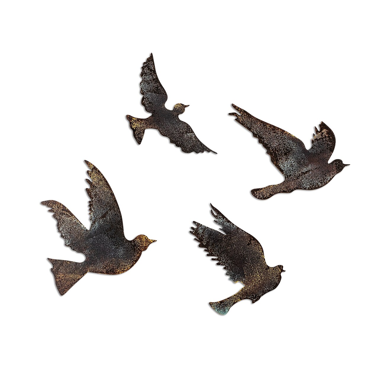 Decoratiune de perete, Birds-1, Dimensiune 1: 15 x 13 cm, Multicolor - view 6