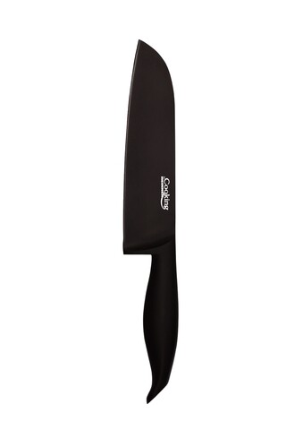 Cutit santoku dark line, heinner, 18 cm, inox, negru