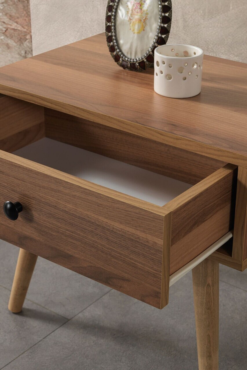 Noptiera, Hanah Home, Vita 5105, 55x49x55 cm, PAL, Maro — imaginea 5