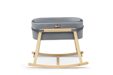 Balansoar bebelusi, Hudson, Hier, Gri / Natural accesorii