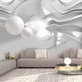 Fototapet vlies, White Corridors, Artgeist, 100x70 cm