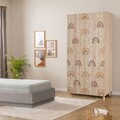 Dulap pentru haine, Vella, Lidya 2 -912, 90x192x52 cm, PAL, Sonomo