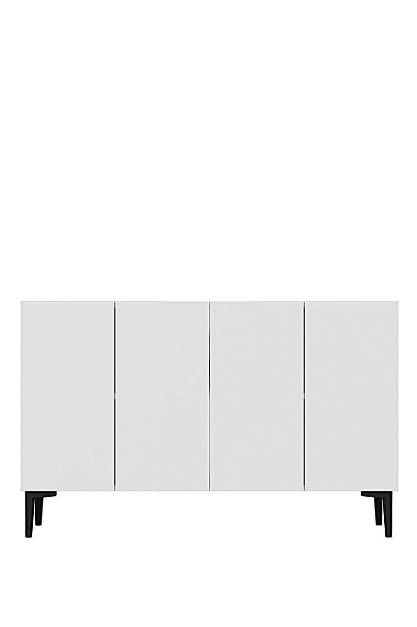 Consola, Hanah Home, Aplos 120, 120x79x32 cm, Alb - view 5