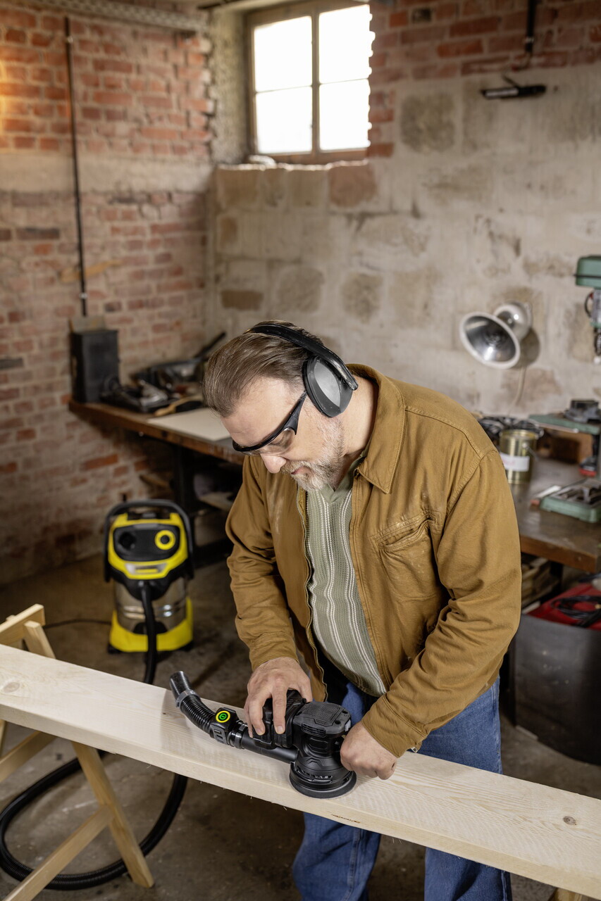 Aspirator umed-uscat WD 5 Control S 25/5/22, Karcher, galben — imaginea 2