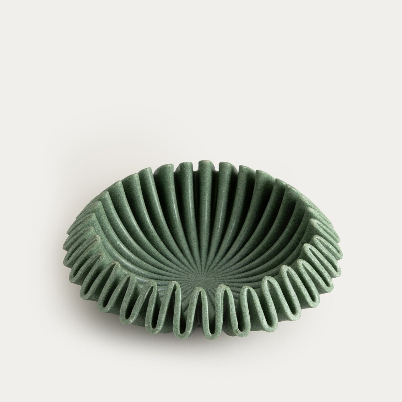 Tava decorativa Aurea, Homla, 30x10 cm, polirasina, verde