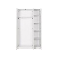 Dulap pentru haine, Adore, GRD-1330-BB-2, 103x185x52 cm, PAL, Alb