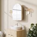 Dulap de baie, Neostill, Hope Cabinet, 12x45x50 cm, 100% CARTON DURO, Bej