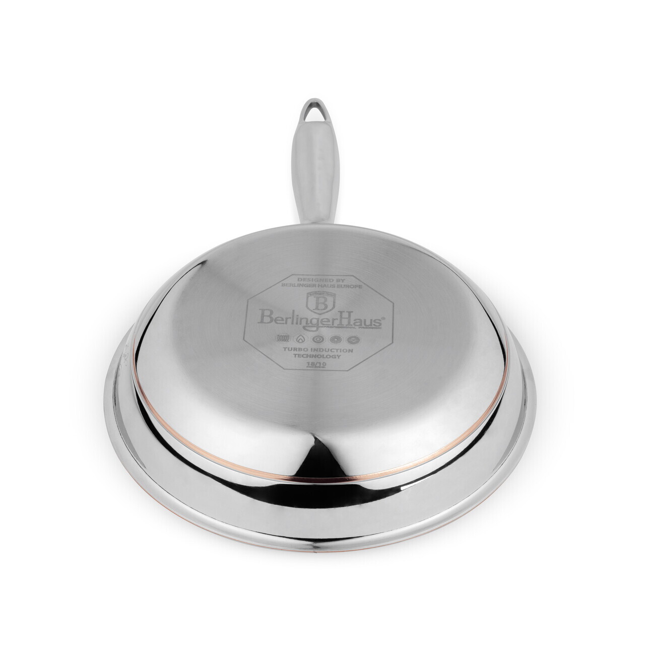 Tigaie Berlinger Haus, Copper Touch, 20 cm, inox, argintiu - imagine 4