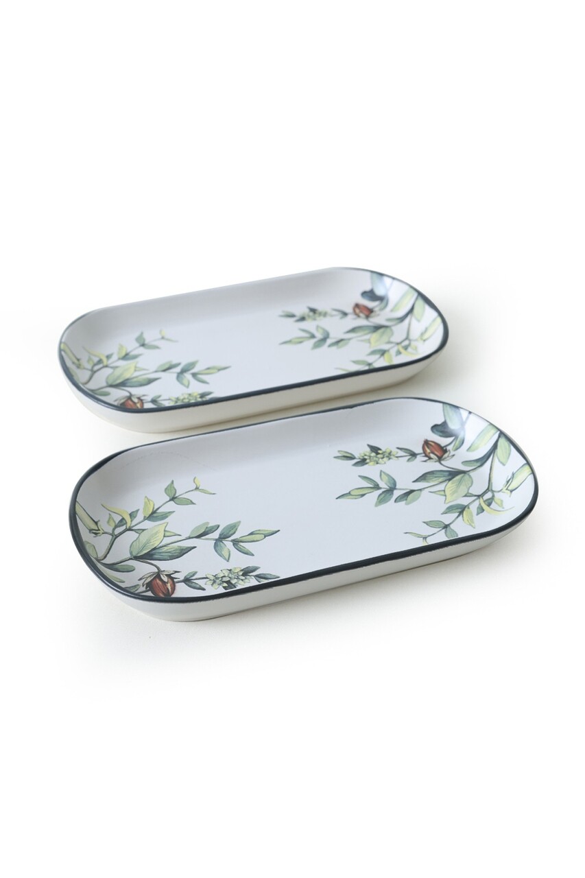 Set platou (2 bucăți), L'essentiel Maison, 275KRM2458, Antibacterian, Alb mat - view 5