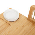 Platou servire branzeturi, 10 piese Rumi, Homla, 37x28 cm, bambus/inox, natur