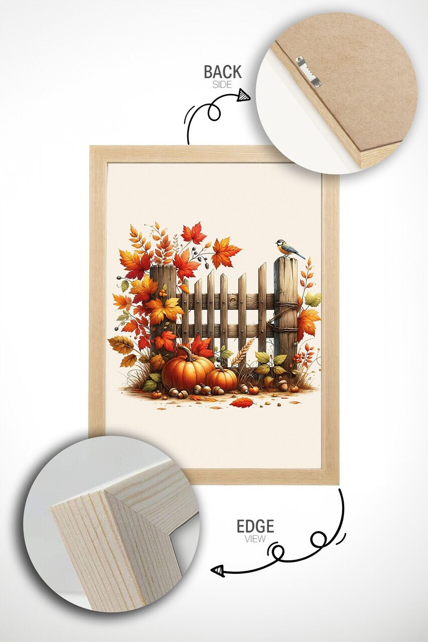 Tablou decorativ, Arthllwnmodel49-5070, MDF, Multicolor — imaginea 4