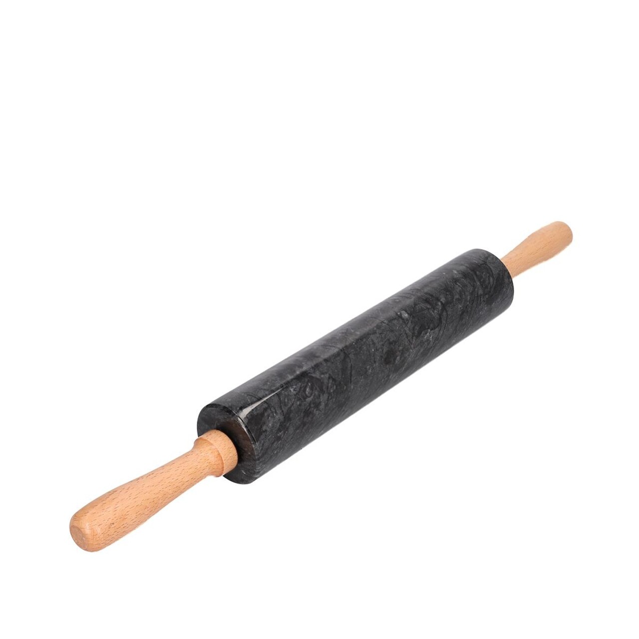 Sucitor Marble, Homla, 45 cm, marmura/lemn, negru/natur - 2 | YEO