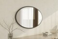 Oglinda decorativa, Siam, Beyo, 60x90x2.2 cm, Antracit