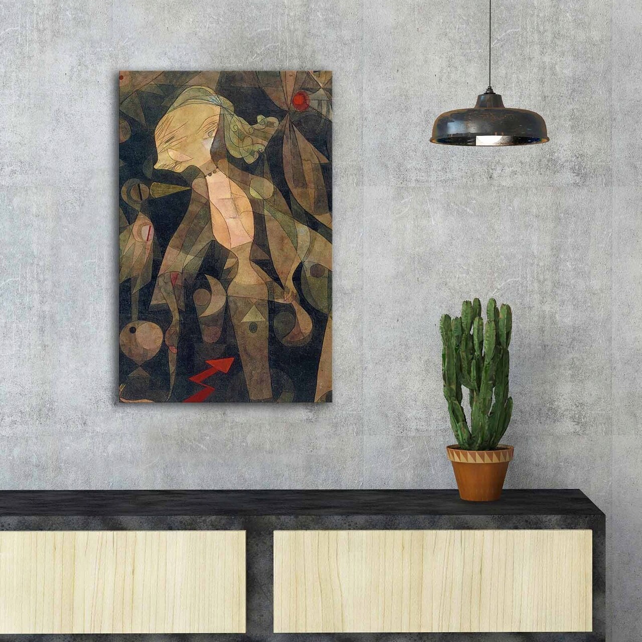 Tablou decorativ FAMOUSART-080 Dimensiune: 45 x 70 cm Multicolor