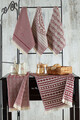 Set prosoape de baie, Viaden, Maya, Bumbac, Rosu claret