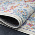 Covor, Vintage 7660 , 100x300 cm, Polipropilena, Alb/Albastru