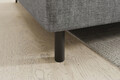 Coltar extensibil stanga 3 locuri ELTAP, LT-03MAN, Barea, 208x160x100 cm, lemn/poliester, gri
