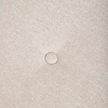 Taburet Moss, Homla, 61x41x38 cm, lemn/textil, bej