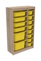 Dulap multifunctional, Estella, Montana Xs 2D4N8U, Sonomo / Galben