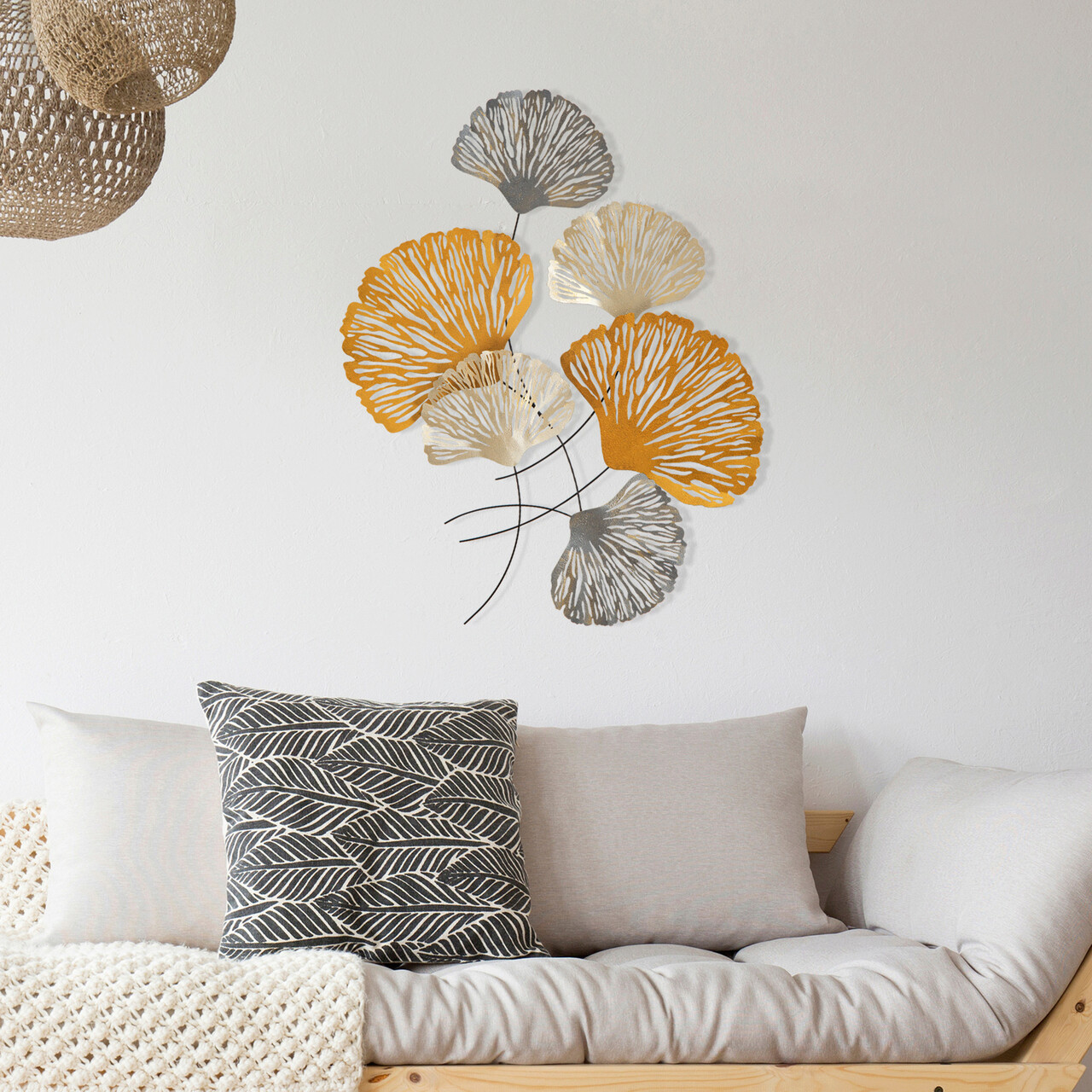 Decoratiune de perete, Myth, Dimensiune: 75 x 5 x 100 cm, Multicolor - imagine 3