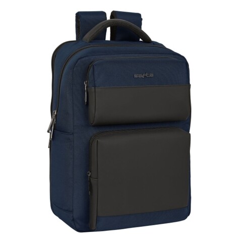 Rucsac pentru laptop 15,6'', safta, business, 31 x 44 x 13 cm, nailon, albastru