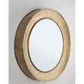 Oglinda decorativa, Adara Gold, Bizzotto, 80 cm, otel