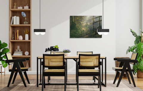 Tablou decorativ, 1427, Sticla temperata, 70 x 100 cm, Multicolor